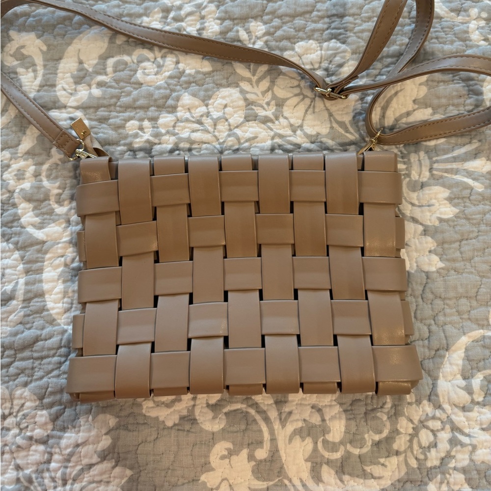 Anthropologie Lindy Woven Clutch/Crossbody
